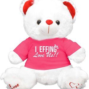 Effing Valentines Gift Teddy Bear Girl Friend